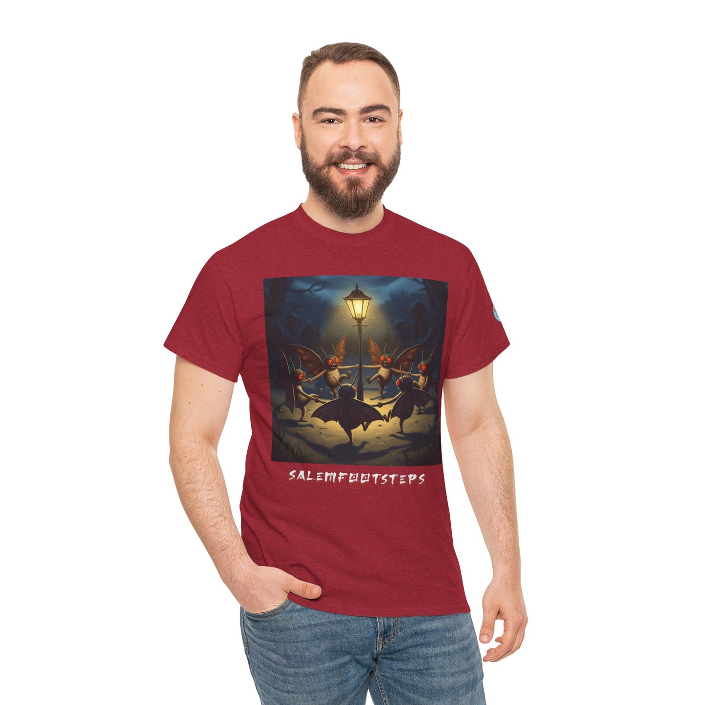 Mothman Lamp Celebration Tee (Mult Colors)
