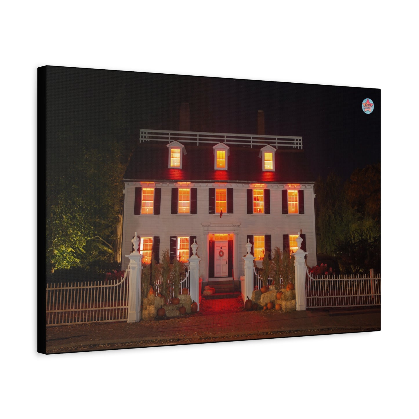 Allison's House - Ropes Mansion 1 Matte Canvas, Stretched, 1.25"