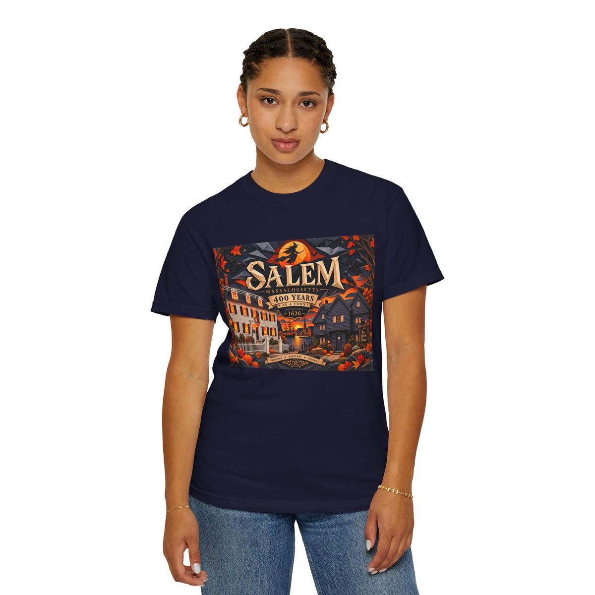 Salem 400 Forever - Unisex Garment-Dyed T-shirt