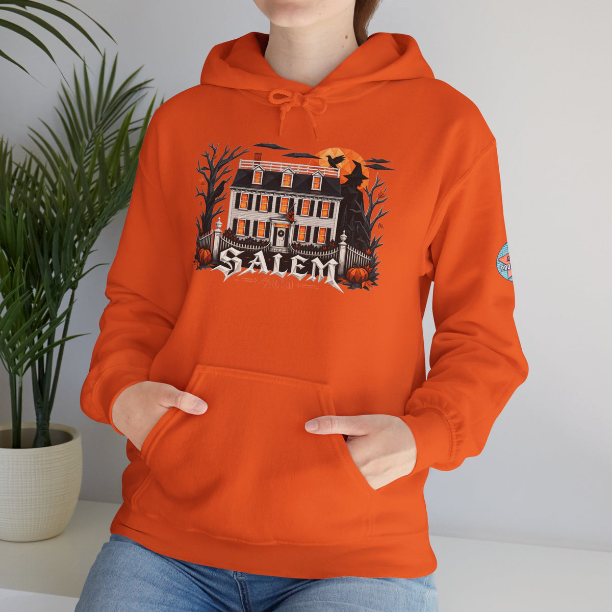 Salem 400 Ropes Mansion - Unisex Heavy Blend™ Hooded Sweatshirt