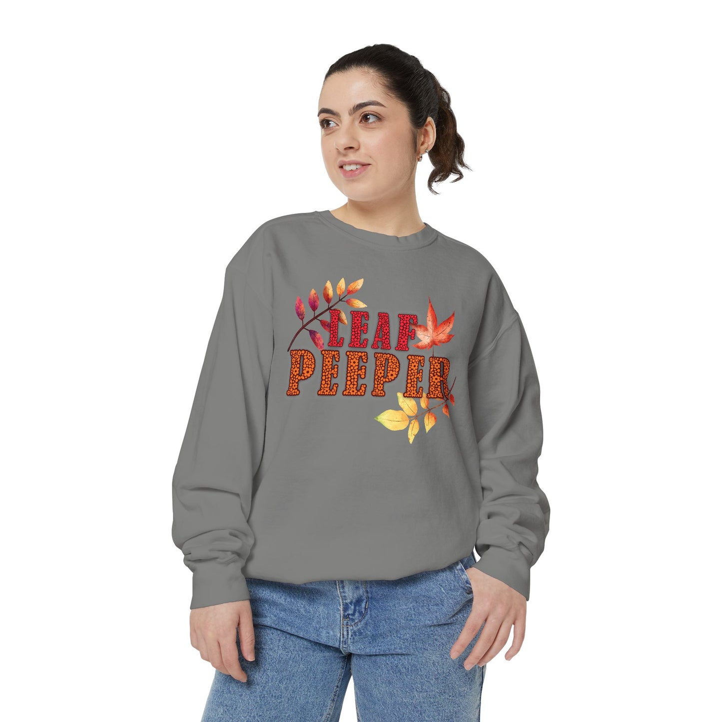 Leaf Peeper Crew Neck (Mult Colors)