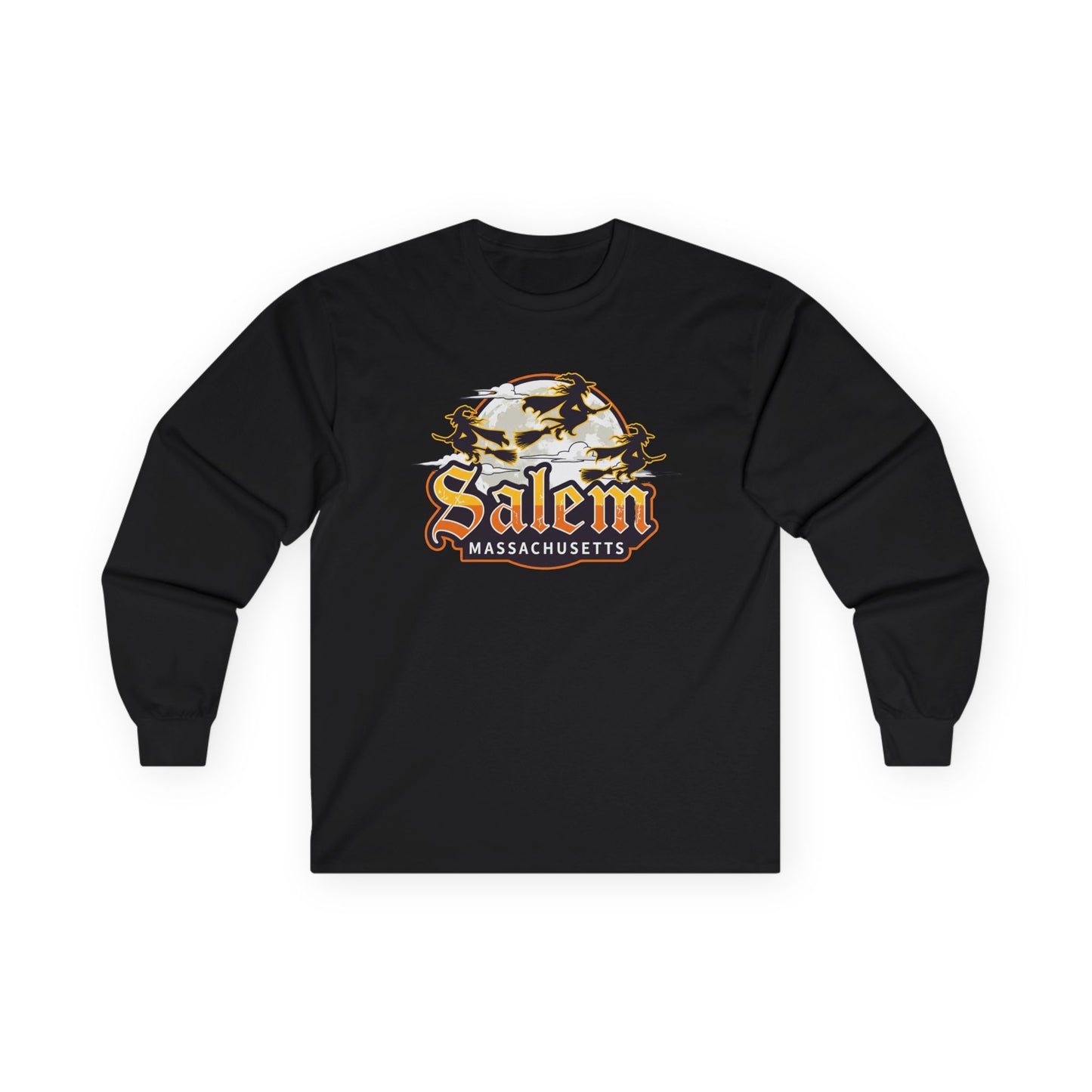 Salem Logo Long Sleeve Tee (Mult Colors)