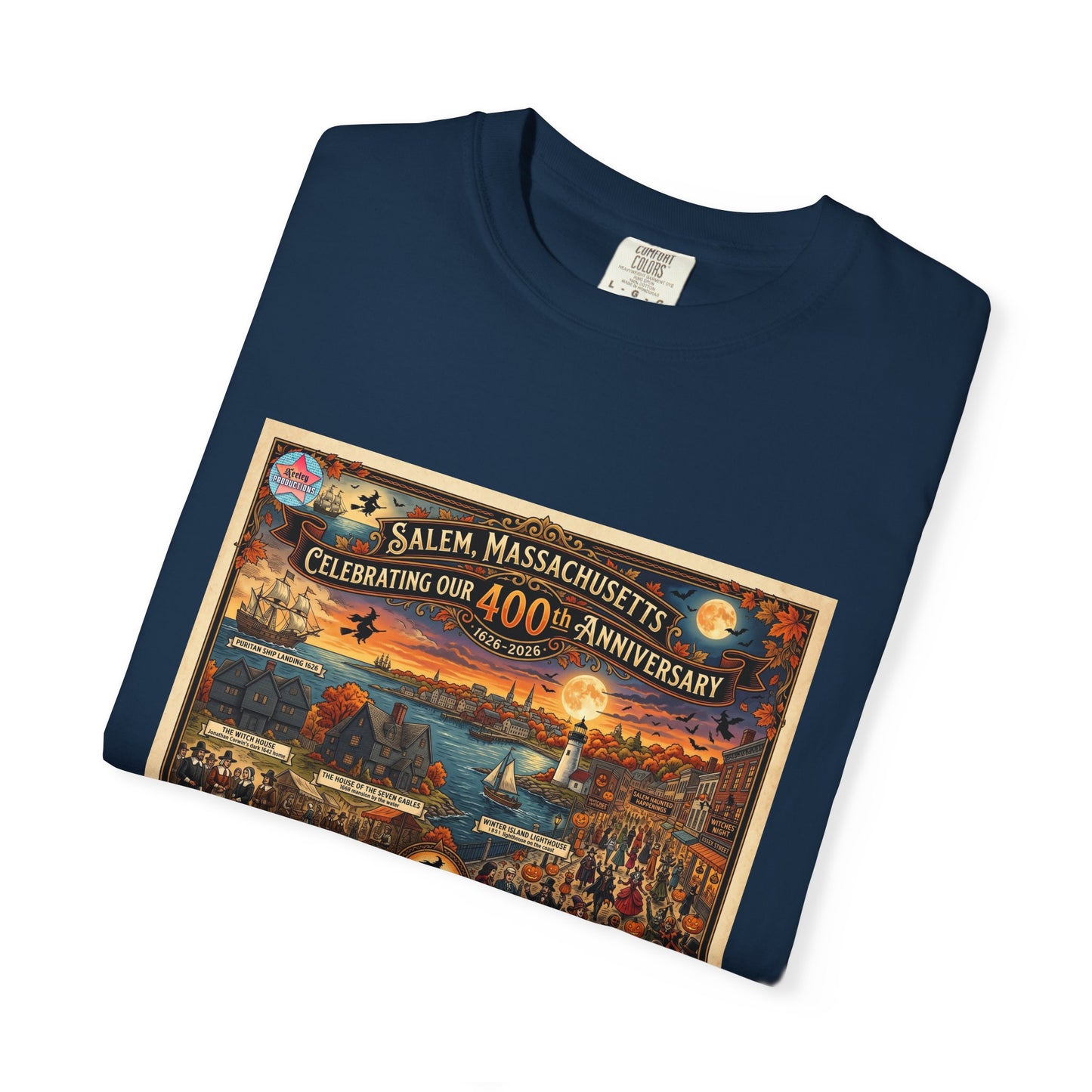Salem 400 Unisex Garment-Dyed T-shirt