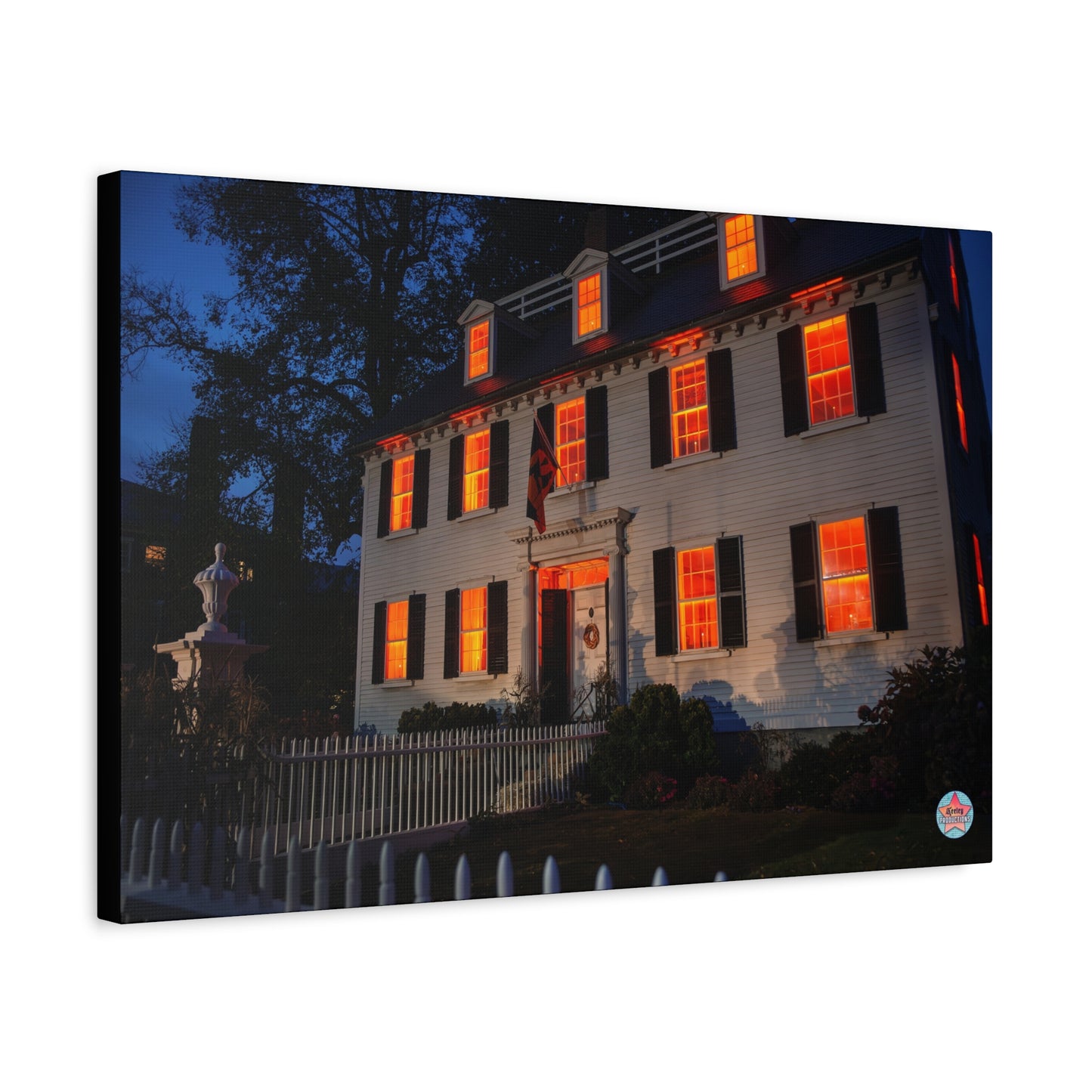 Allison's House - Ropes Mansion 2 Matte Canvas, Stretched, 1.25"
