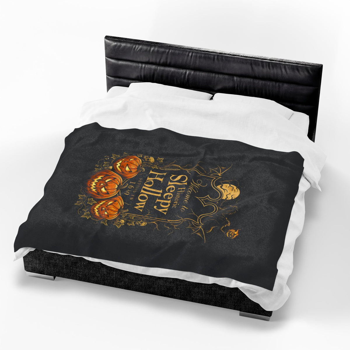 SLEEPY HOLLOW Velveteen Plush Blanket