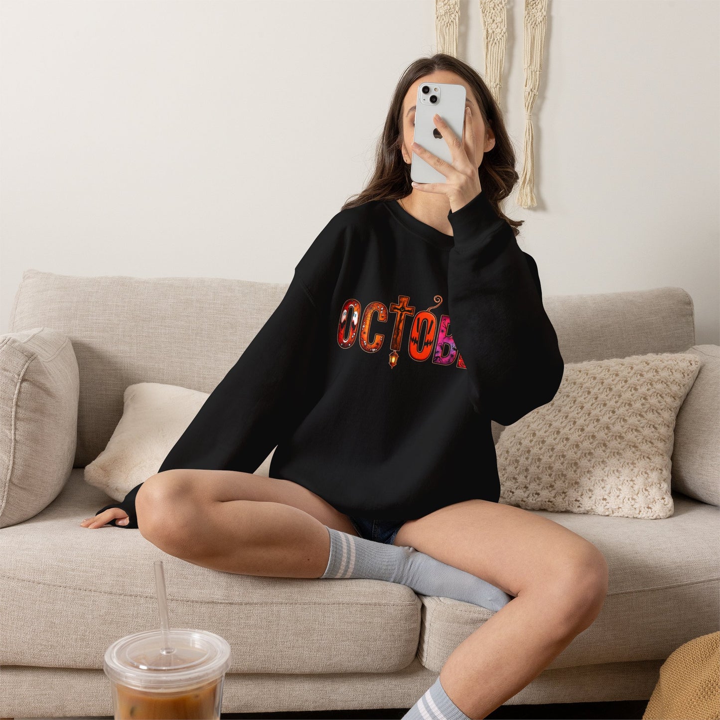 OCTOBER Unisex Heavy Blend™ Crewneck Sweatshirt