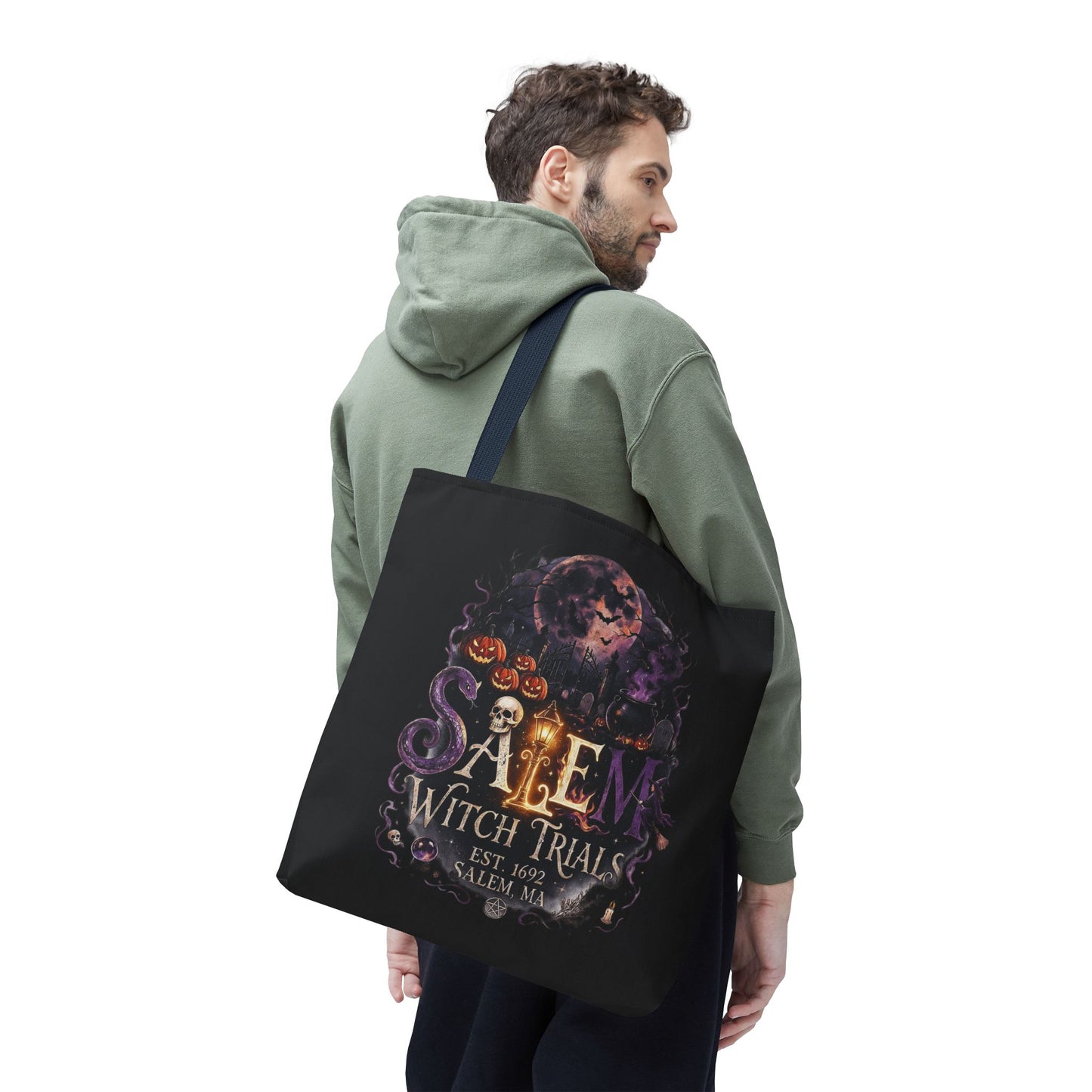 SALEM WITCH TRIALS Tote Bag (AOP)