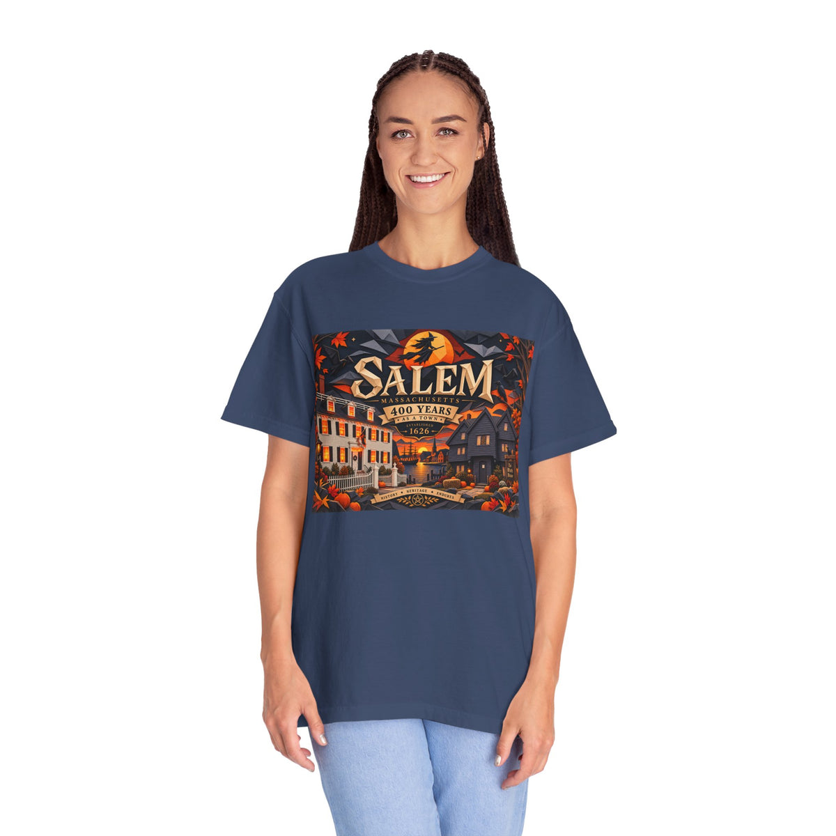 Salem 400 Forever - Unisex Garment-Dyed T-shirt