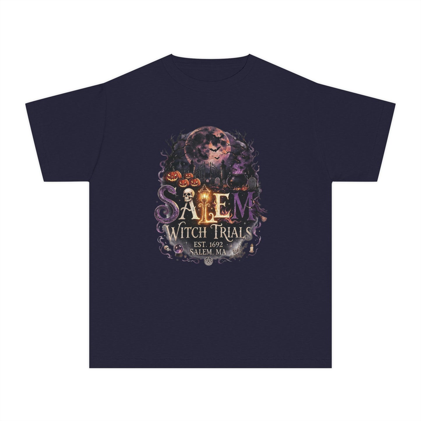 SALEM WITCH TRIALS Youth Midweight Tee