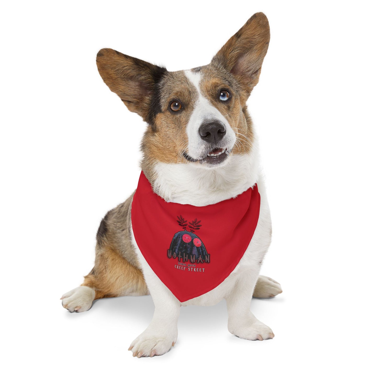 MOTHMAN Pet Bandana Collar