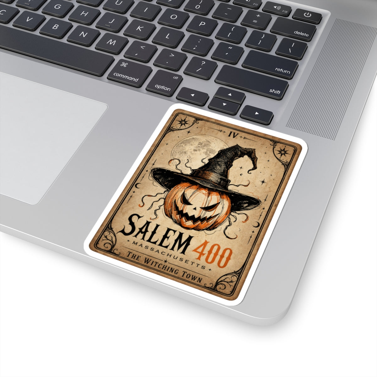 PUNKIN TAROT Kiss-Cut Stickers – alternate view | SalemFootsteps