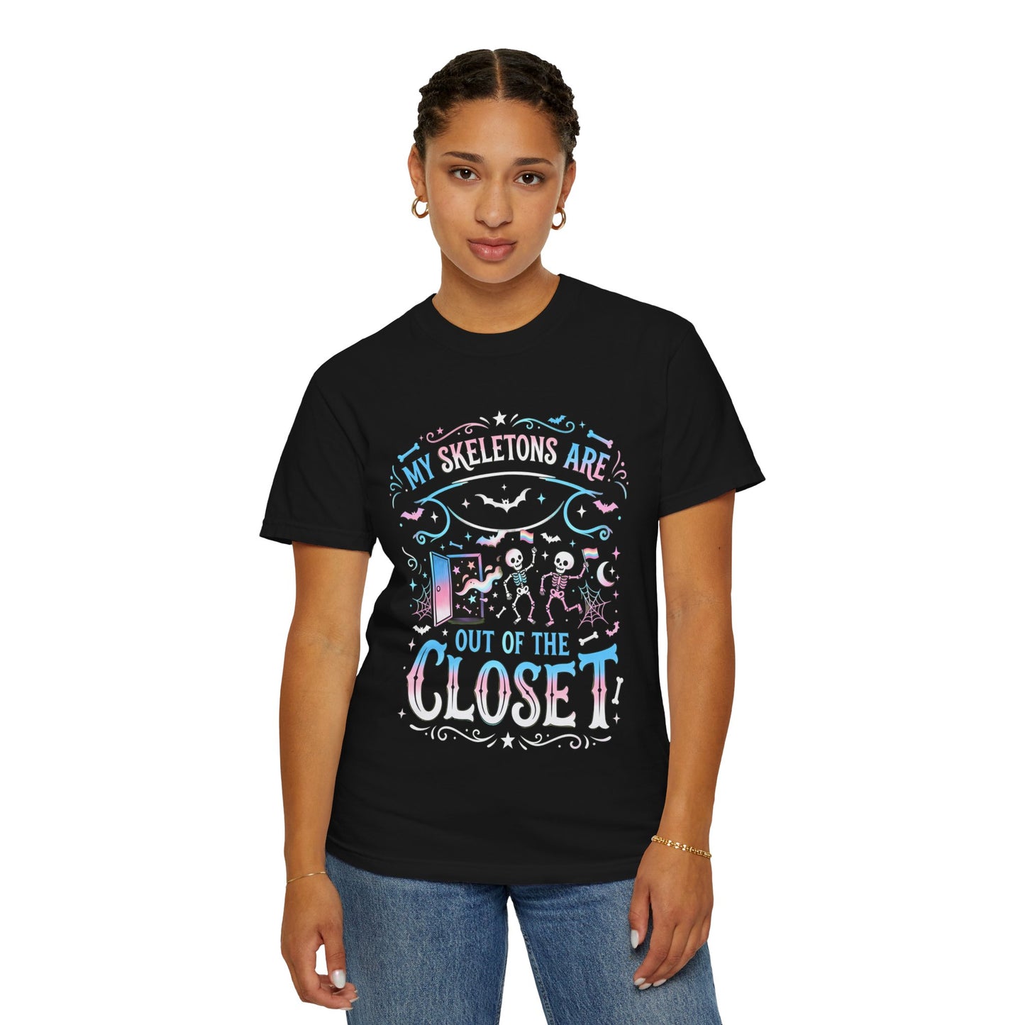 TRANS PRIDE Unisex Garment-Dyed T-shirt