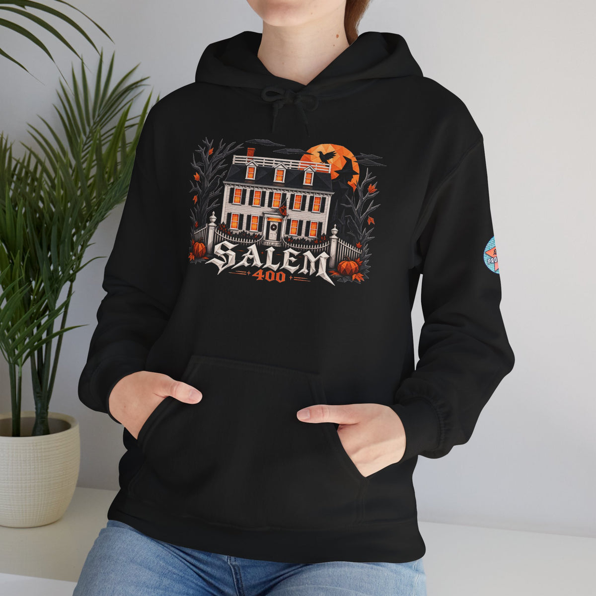 Salem 400 Ropes Mansion - Unisex Heavy Blend™ Hooded Sweatshirt