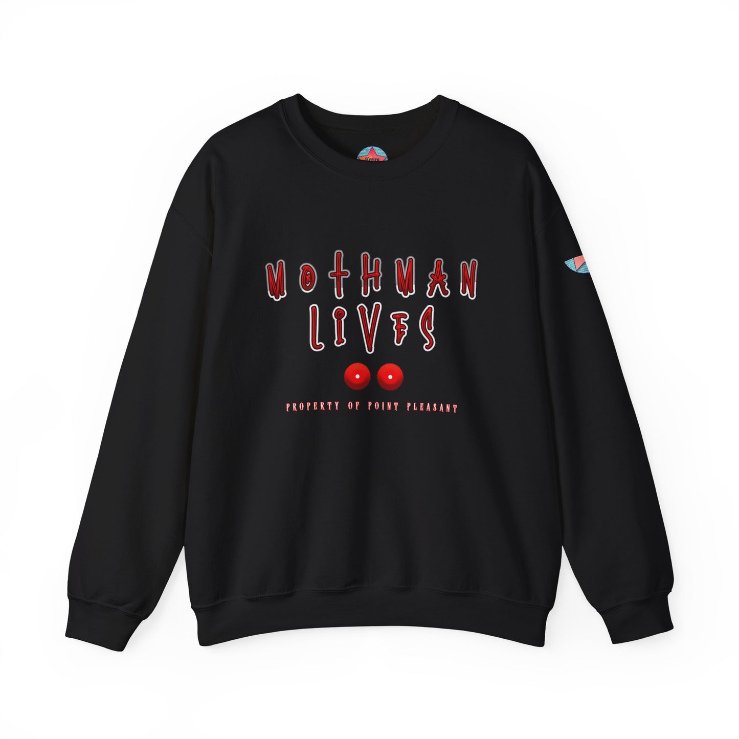 MOTHMAN LIVES Unisex Heavy Blend™ Crewneck Sweatshirt