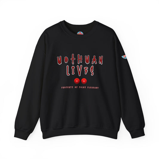 MOTHMAN LIVES Unisex Heavy Blend™ Crewneck Sweatshirt