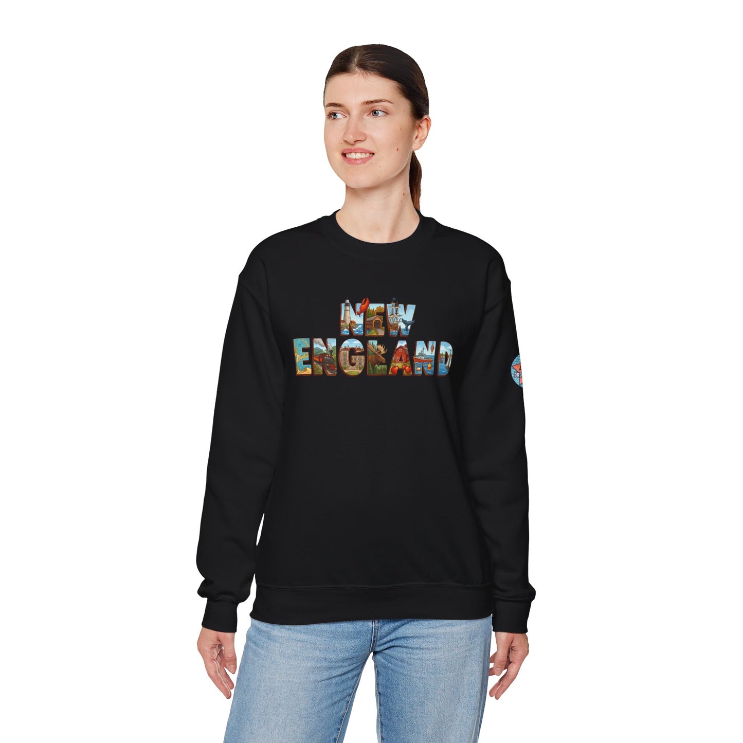 NEW ENGLAND Unisex Heavy Blend™ Crewneck Sweatshirt
