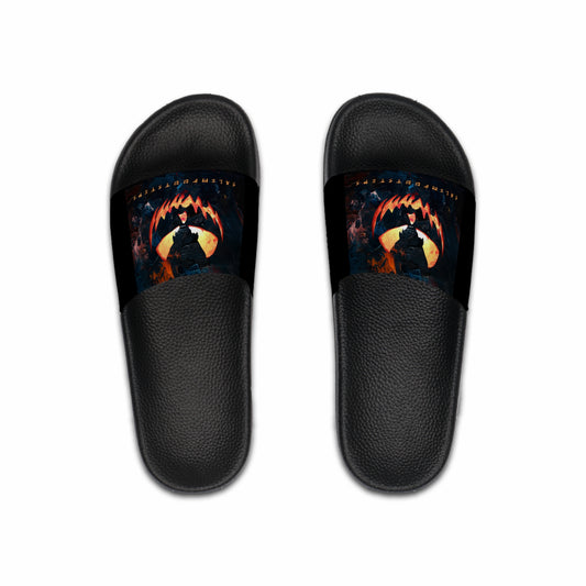 MIDNIGHT HALLOWEEN Men's Slide Sandals