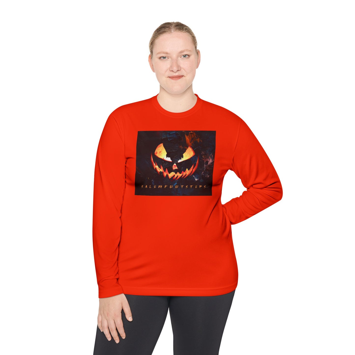 MIDNIGHT HALLOWEEN Unisex Lightweight Long Sleeve Tee