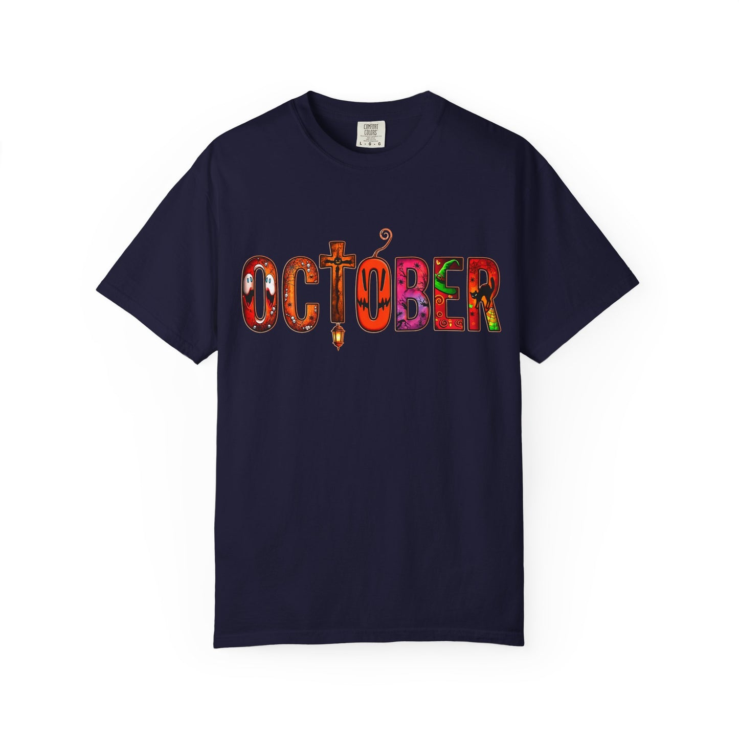 OCTOBER Unisex Garment-Dyed T-shirt