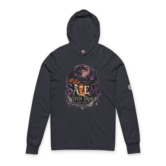 SALEM WITCH TRIALS Unisex Hooded Long Sleeve Tee