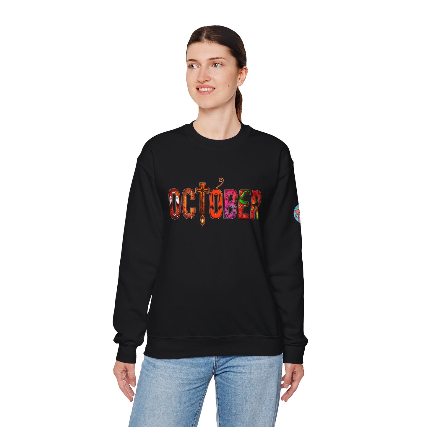OCTOBER Unisex Heavy Blend™ Crewneck Sweatshirt
