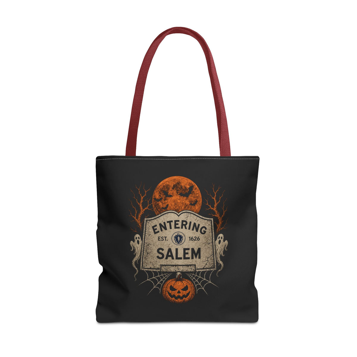 Halloween Entering Salem Tote Bag (AOP)