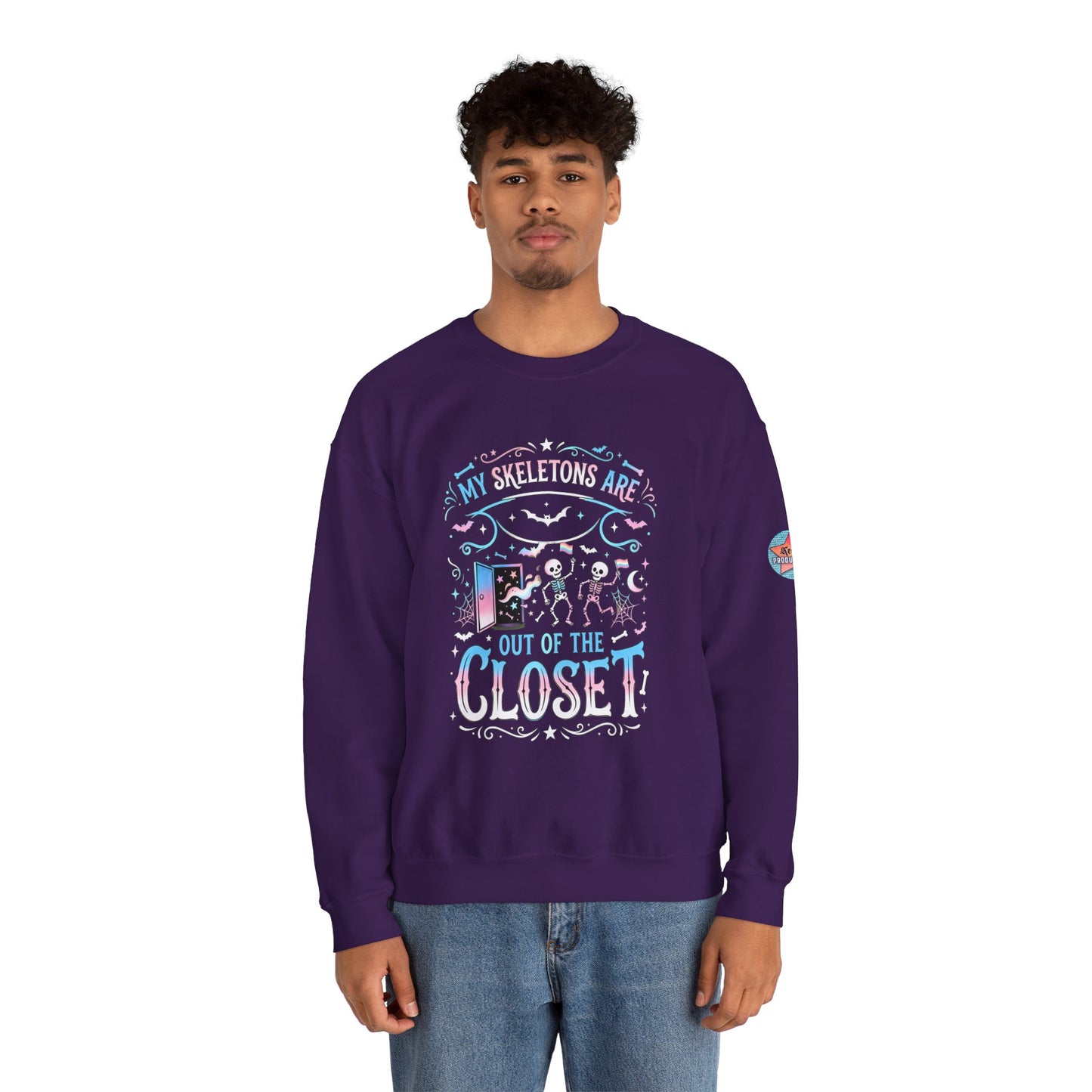 TRANS PRIDE Unisex Heavy Blend™ Crewneck Sweatshirt