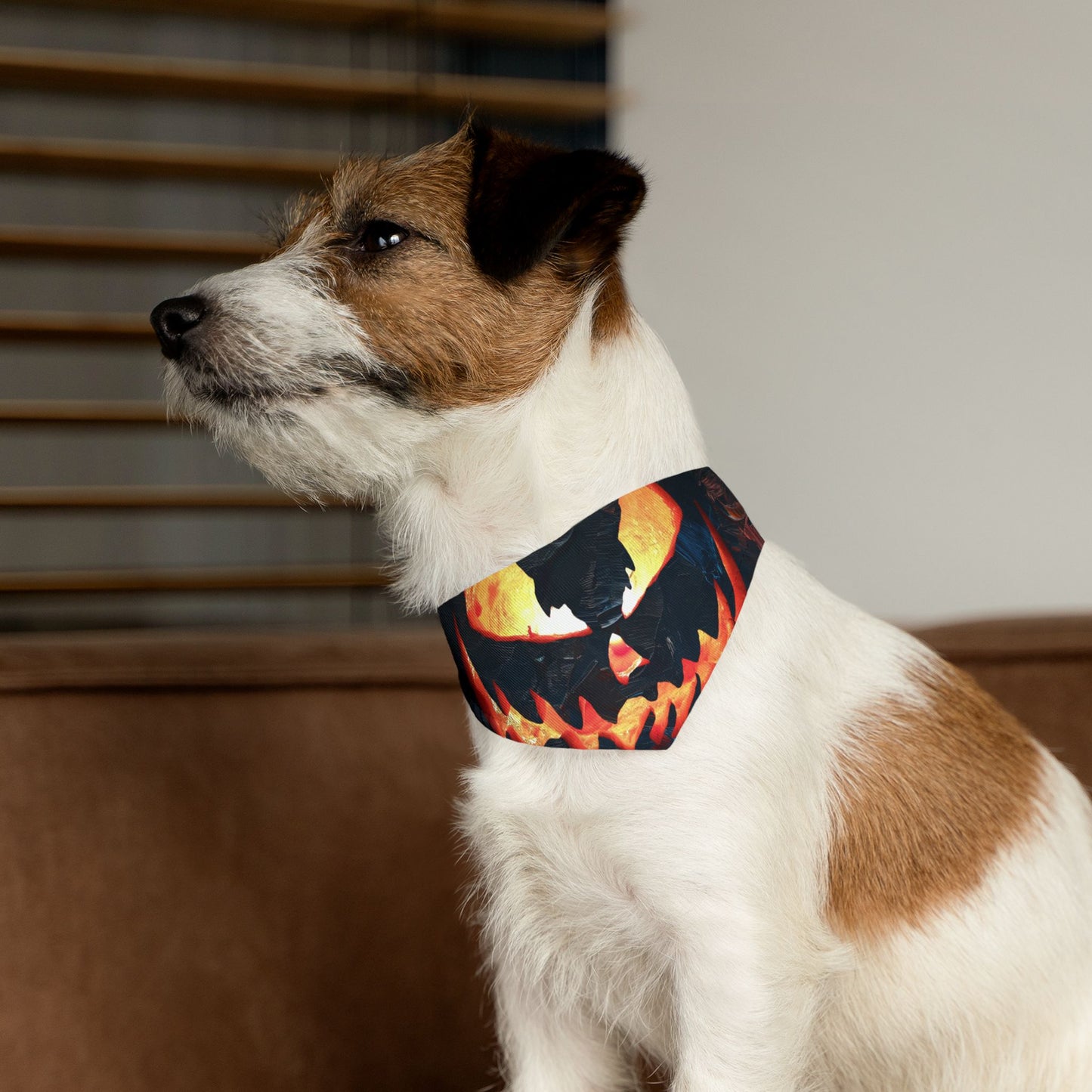 MIDNIGHT HALLOWEEN Pet Bandana Collar