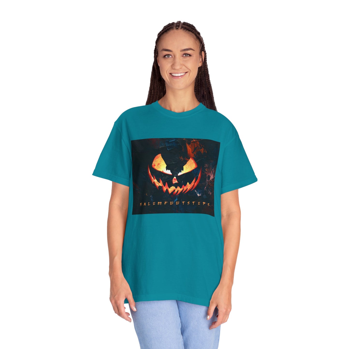 MIDNIGHT PUMPKIN Unisex Garment-Dyed T-shirt