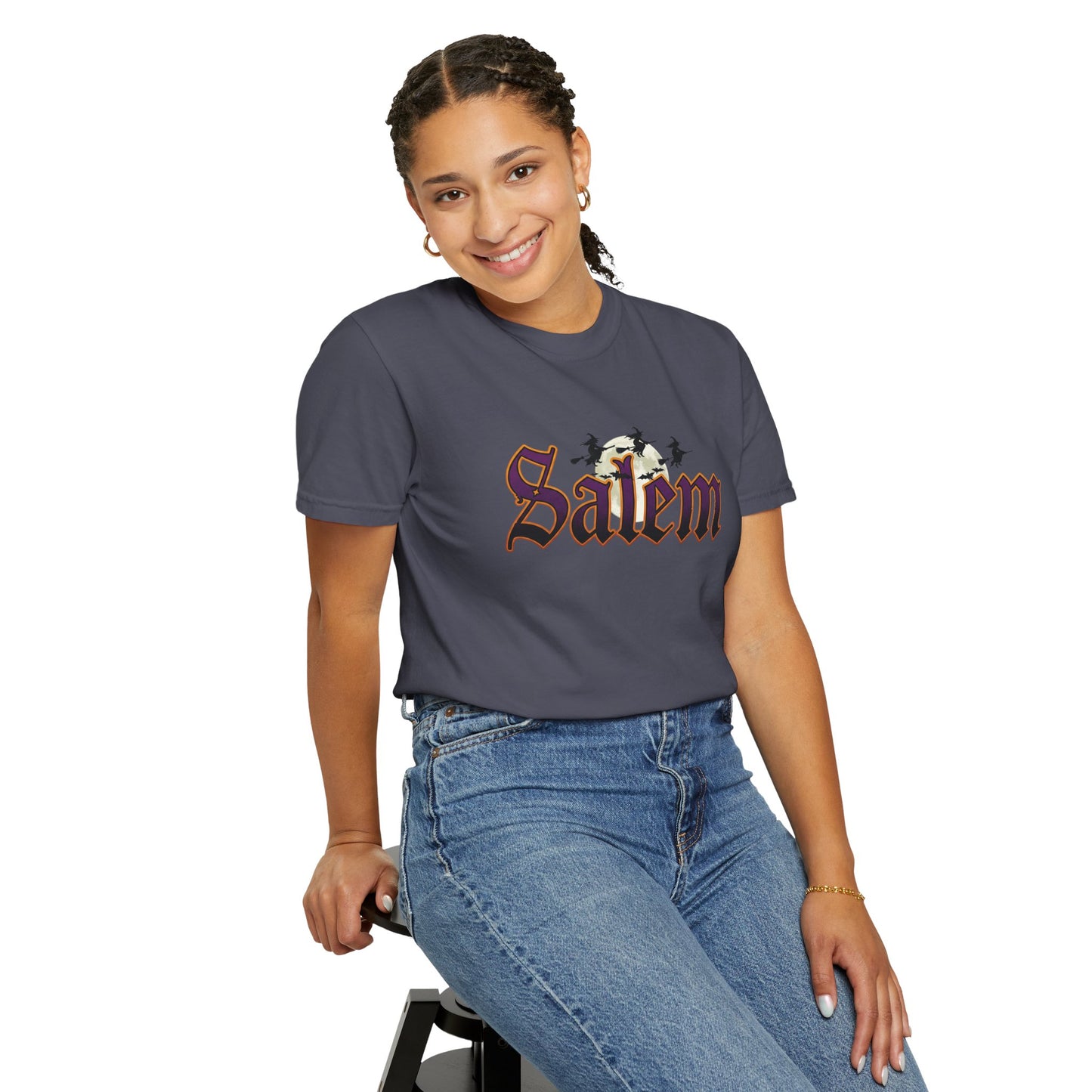 SALEM WTICHES Unisex Garment-Dyed T-shirt