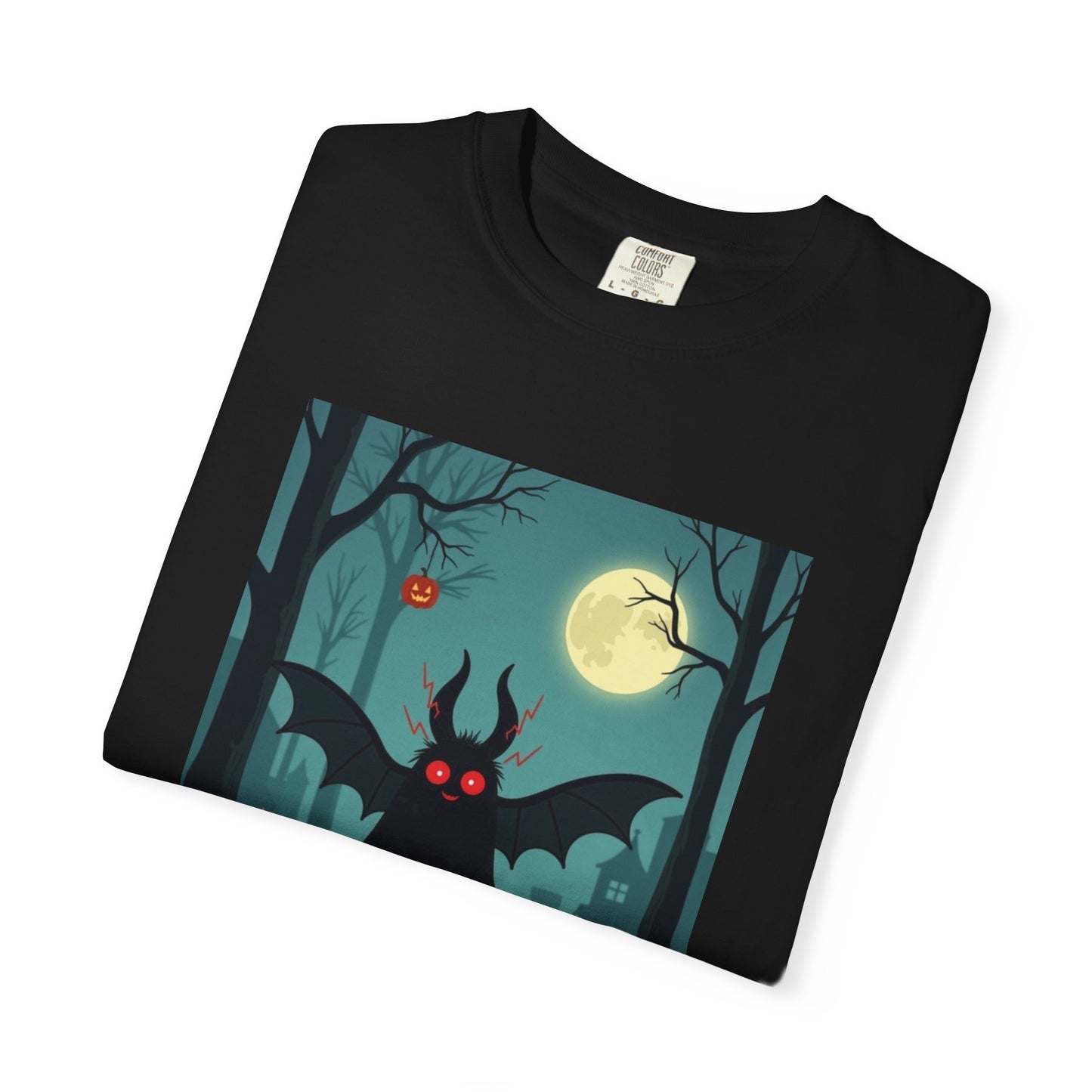 Trick or Treat Mothman Unisex Garment-Dyed T-shirt