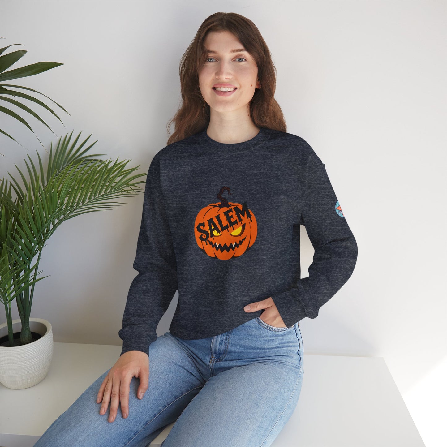 SALEM HALLOWEEN - Unisex Heavy Blend™ Crewneck Sweatshirt