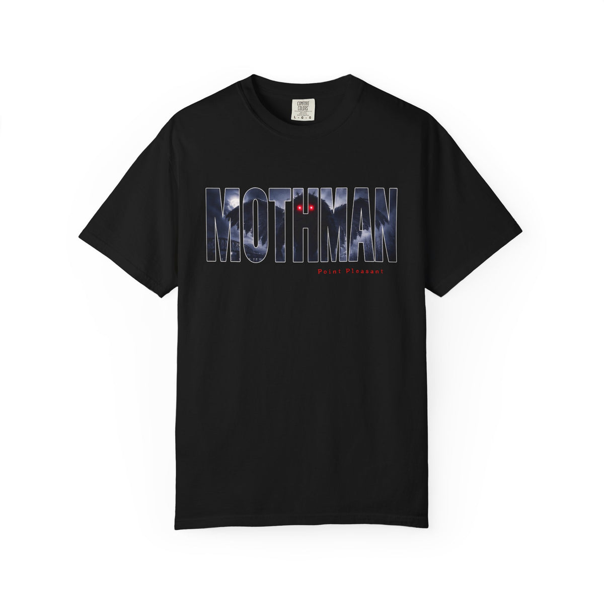 MOTHMAN LURKS Unisex Garment-Dyed T-shirt