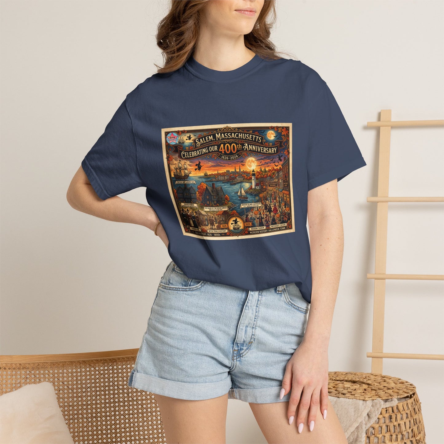 Salem 400 Unisex Garment-Dyed T-shirt