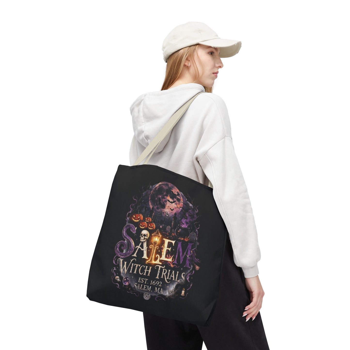 SALEM WITCH TRIALS Tote Bag (AOP)