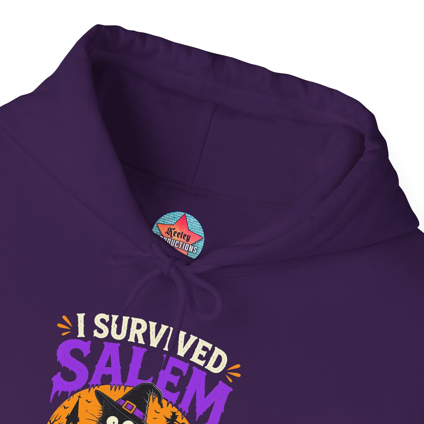 Survived Salem Cat - Unisex Heavy Blend™ Hooded Sweatshirt