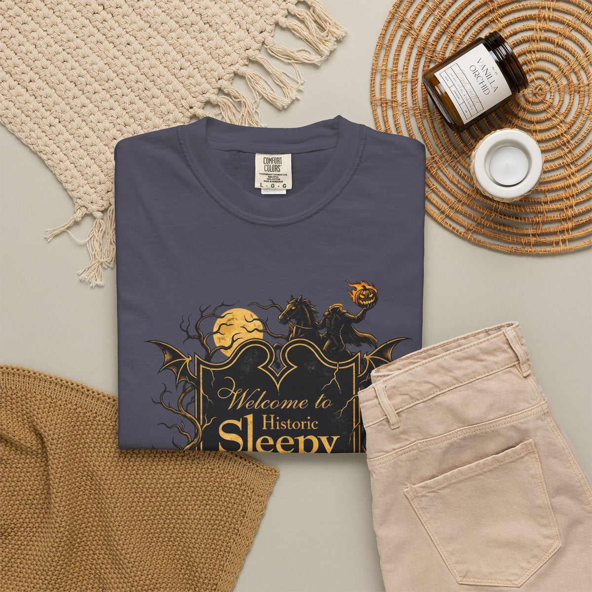 SLEEPY HOLLOW Unisex Garment-Dyed T-shirt