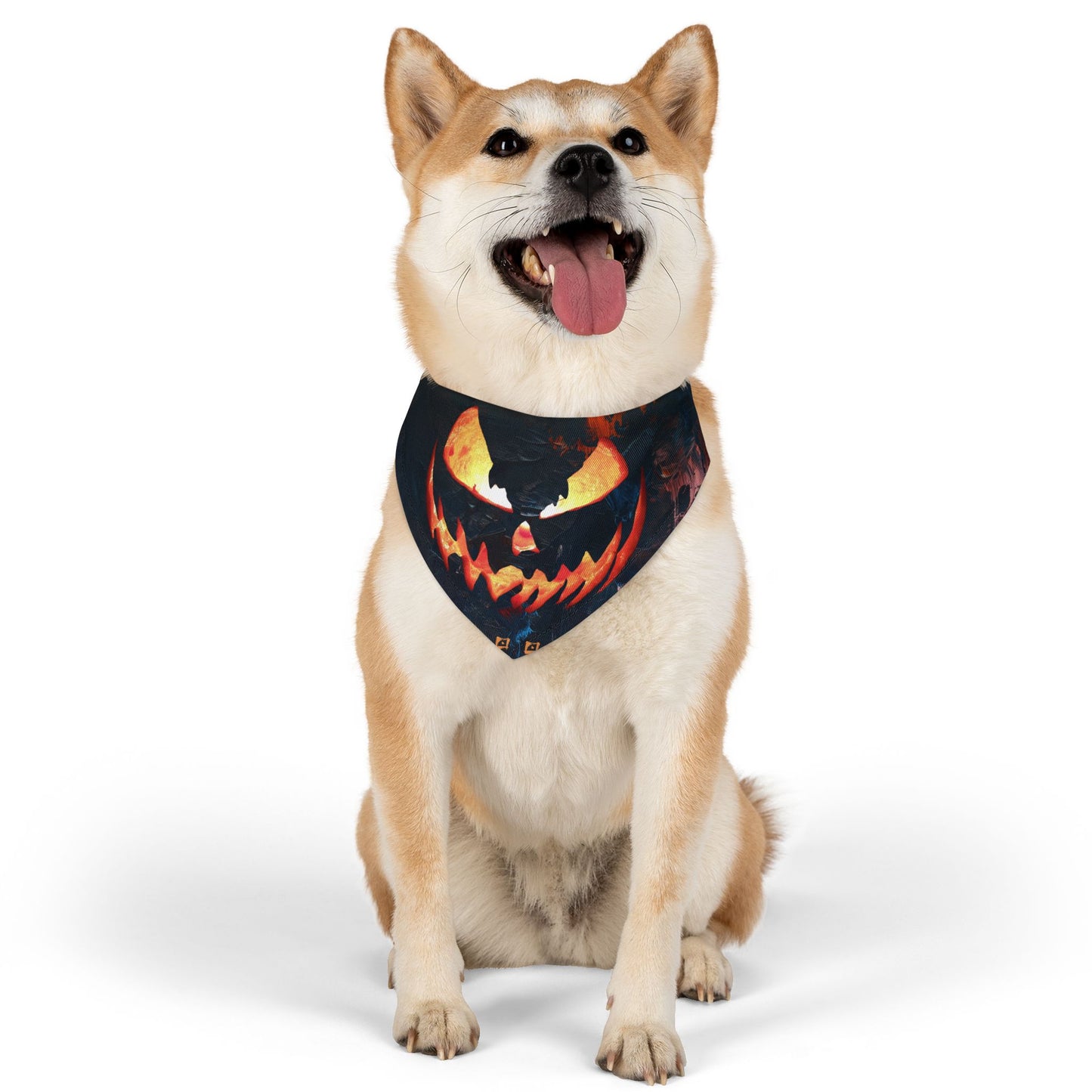 MIDNIGHT HALLOWEEN Pet Bandana Collar