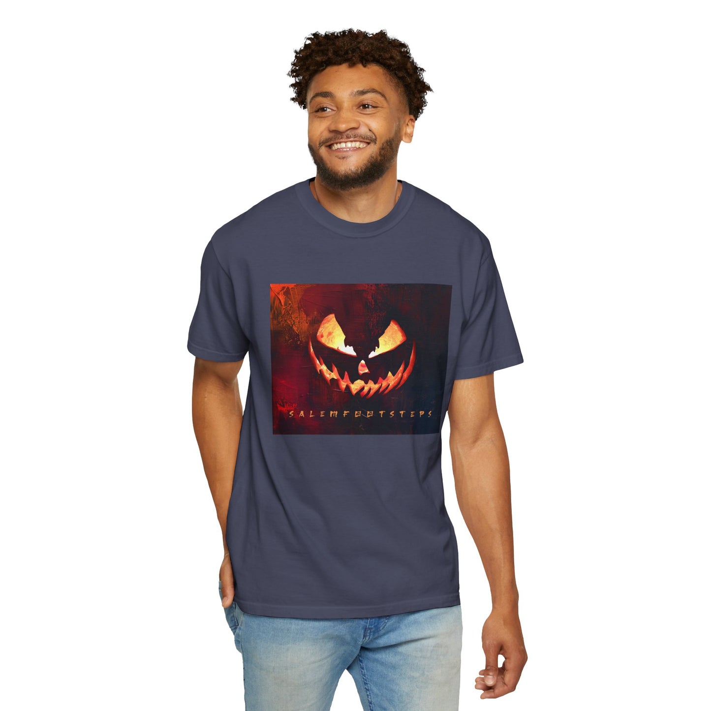 SUNSET PUMPKIN Unisex Garment-Dyed T-shirt