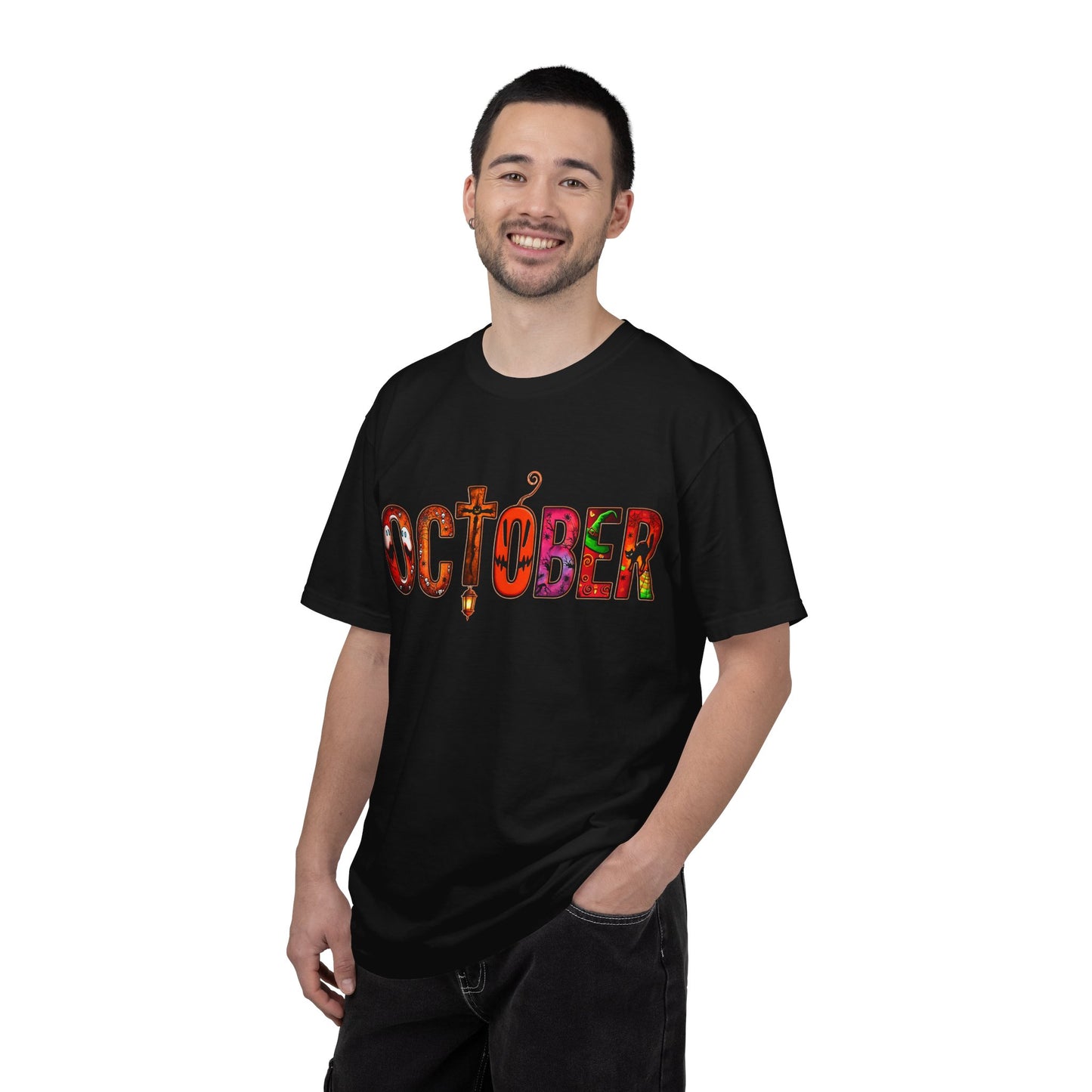 OCTOBER Unisex Garment-Dyed T-shirt