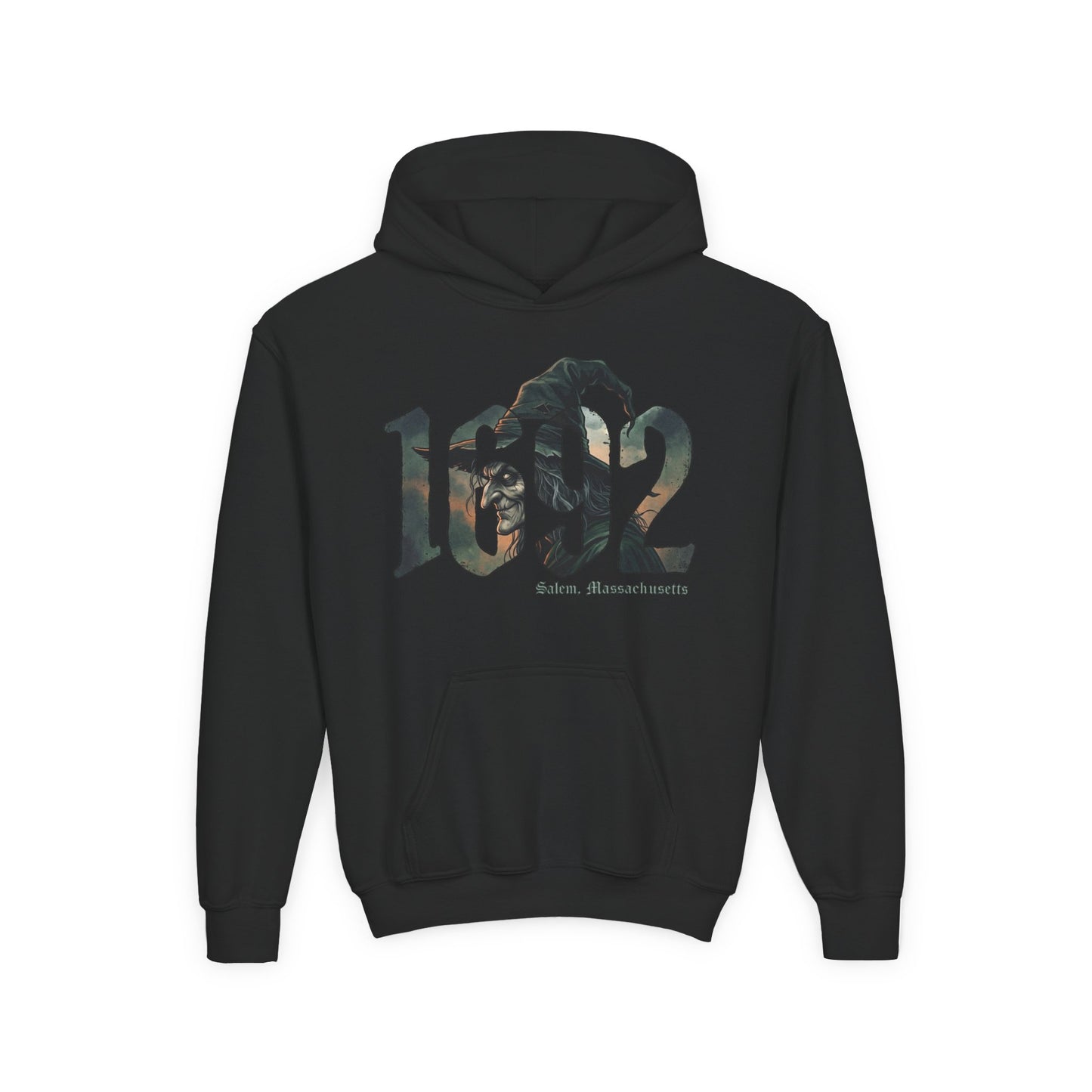 1692 WITCH Youth Heavy Blend Hooded Sweatshirt