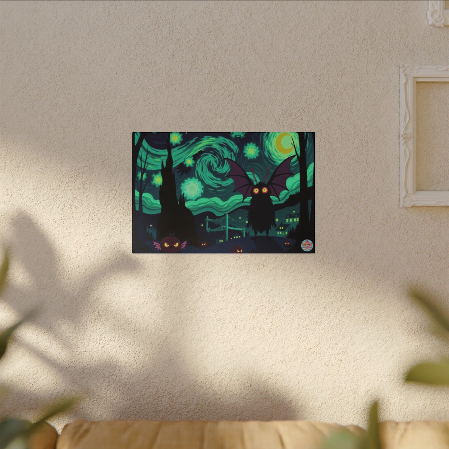 Mothy Night Canvas (Multi-Size)