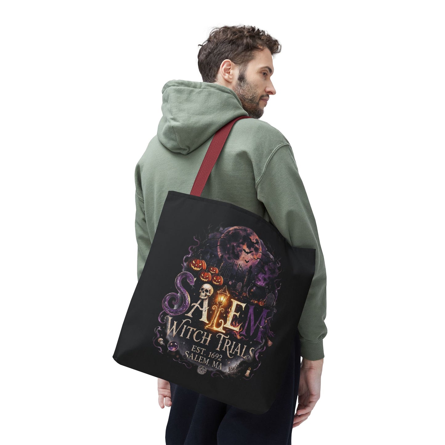 SALEM WITCH TRIALS Tote Bag (AOP)