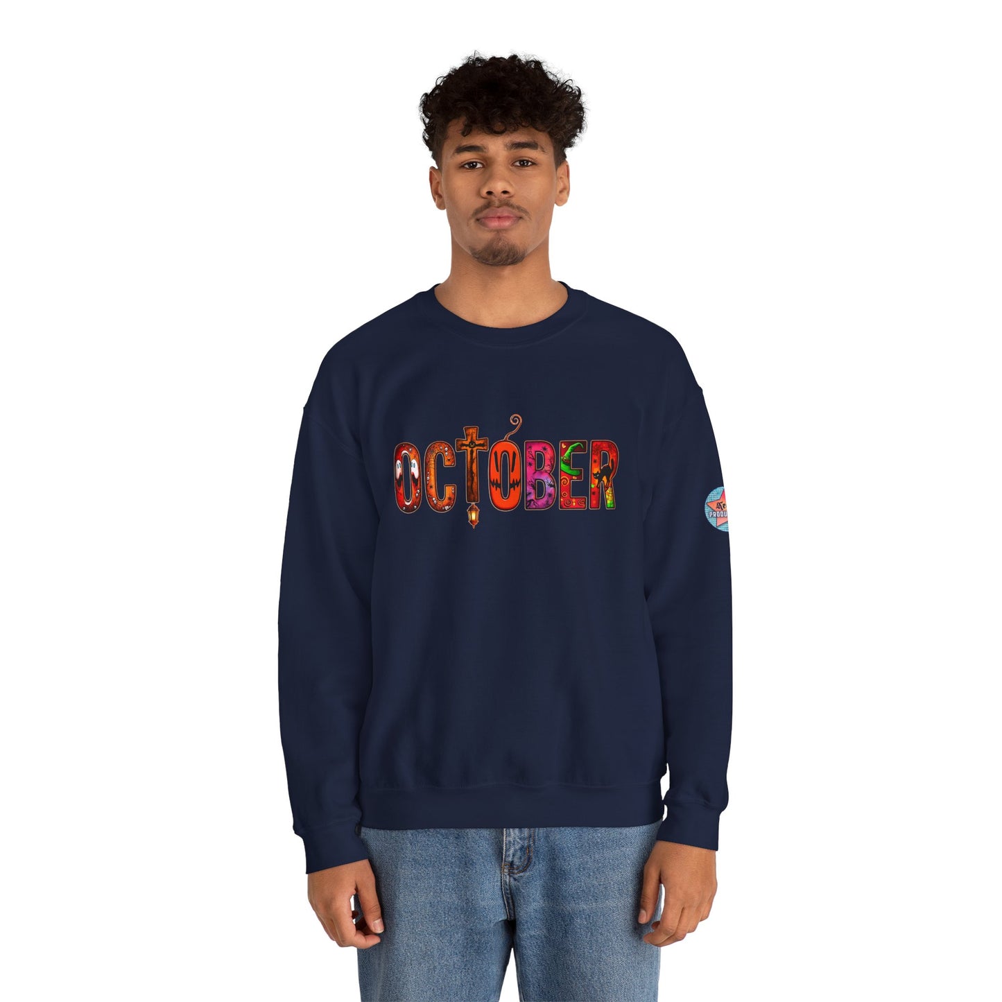 OCTOBER Unisex Heavy Blend™ Crewneck Sweatshirt