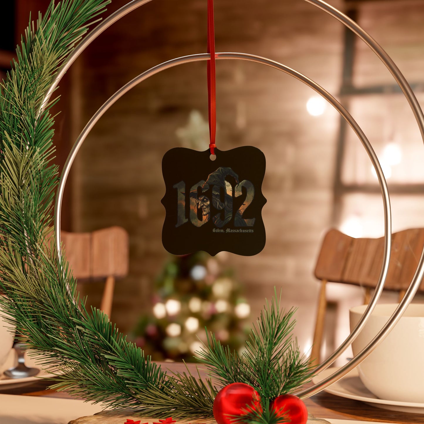 1692 WITCH Aluminum Ornaments (1pc, 5pcs, 10pcs, 20pcs)