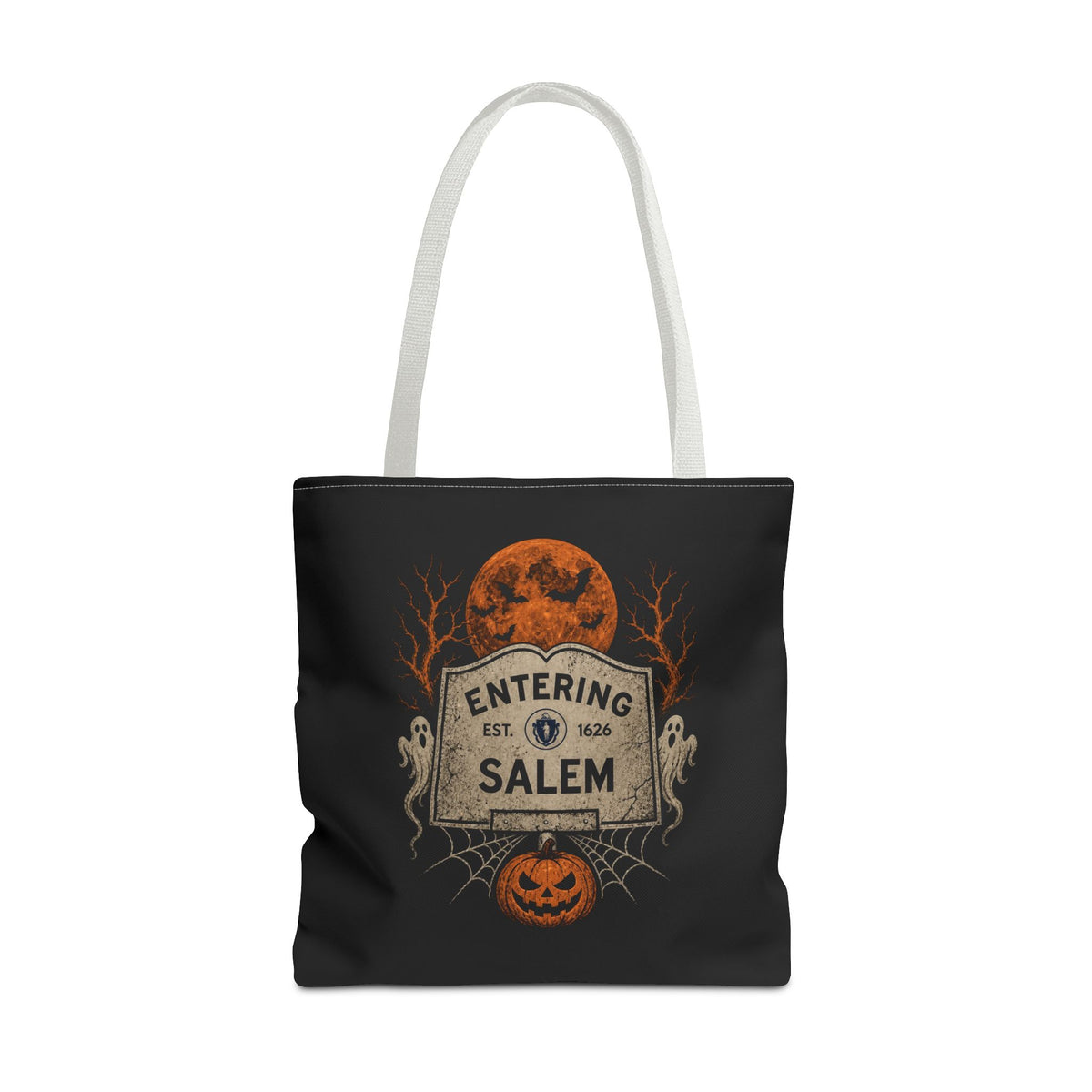 Halloween Entering Salem Tote Bag (AOP)