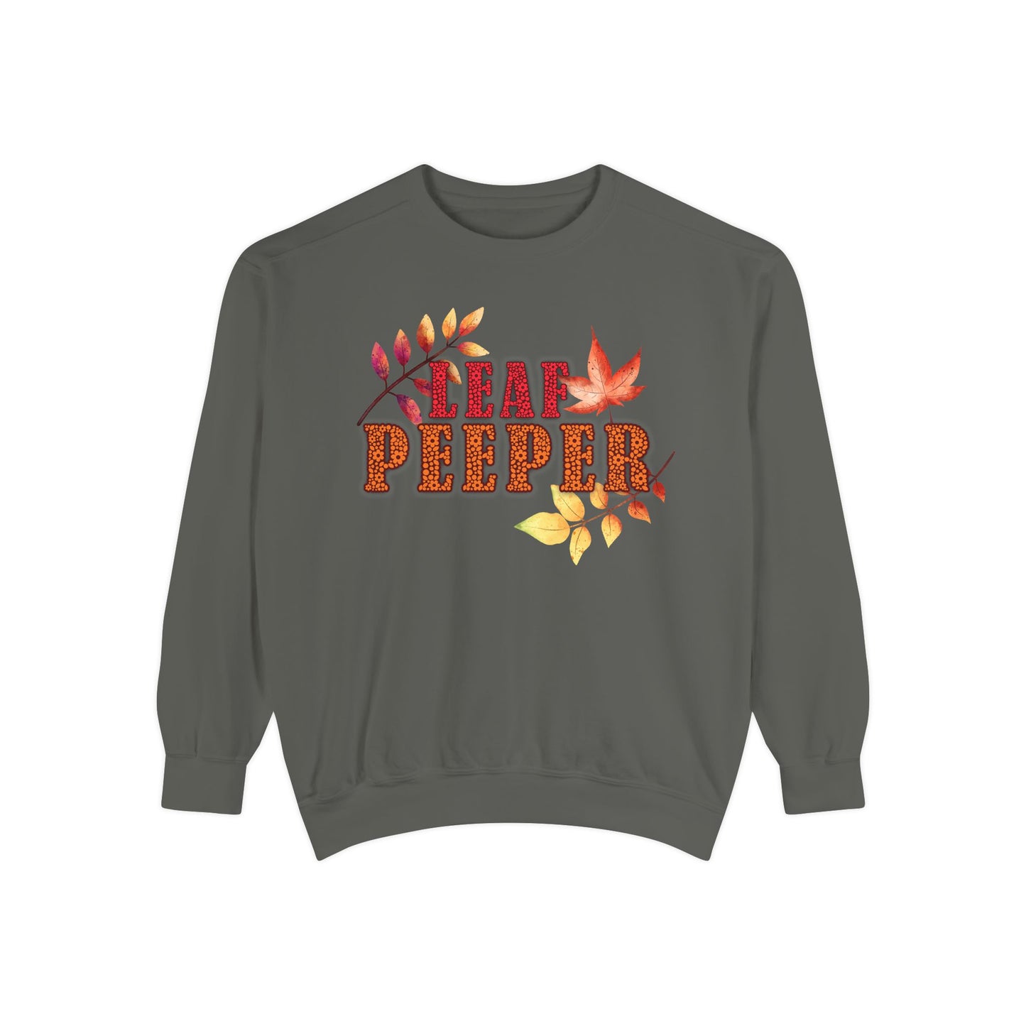 Leaf Peeper Crew Neck (Mult Colors)