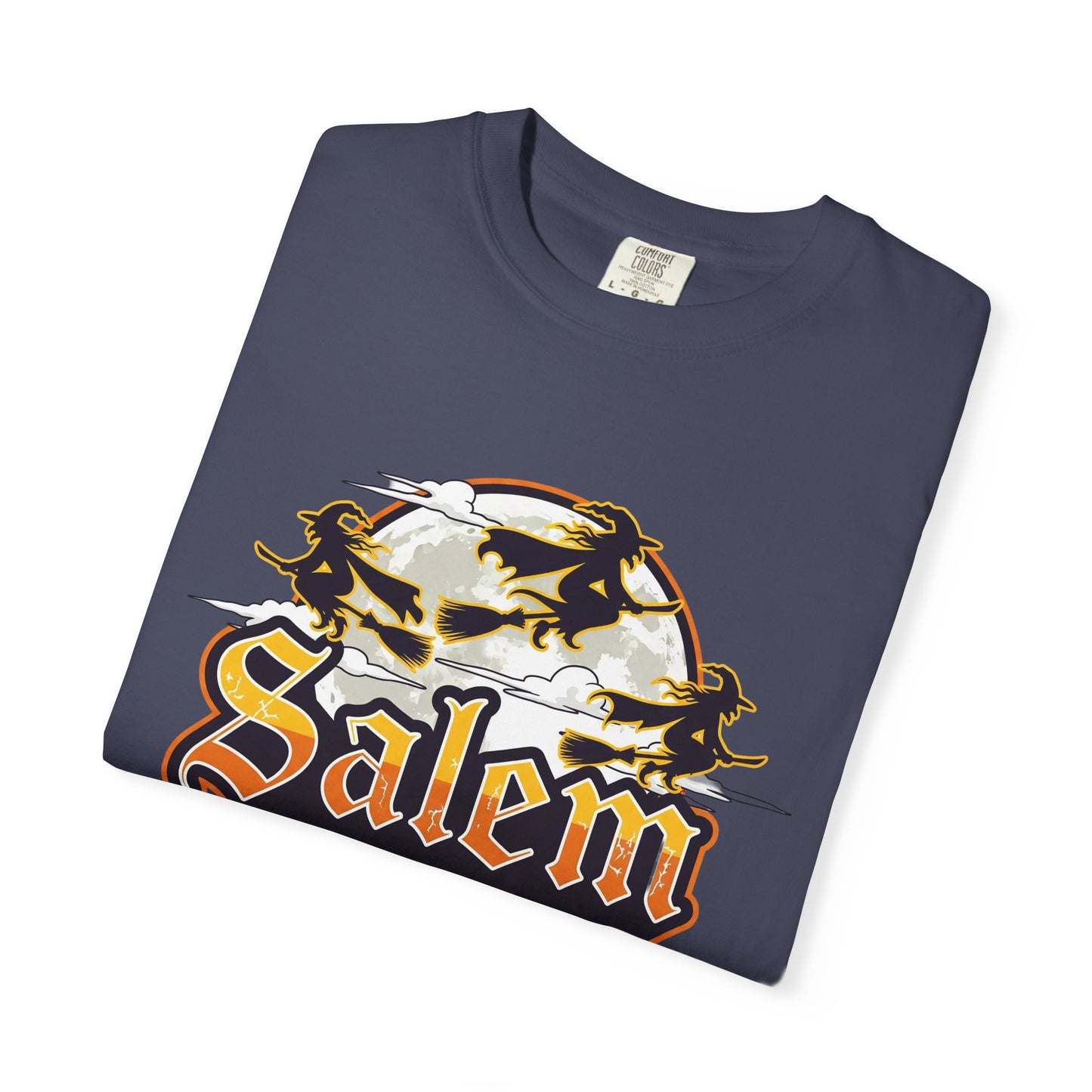 SALEM LOGO Unisex Garment-Dyed T-shirt