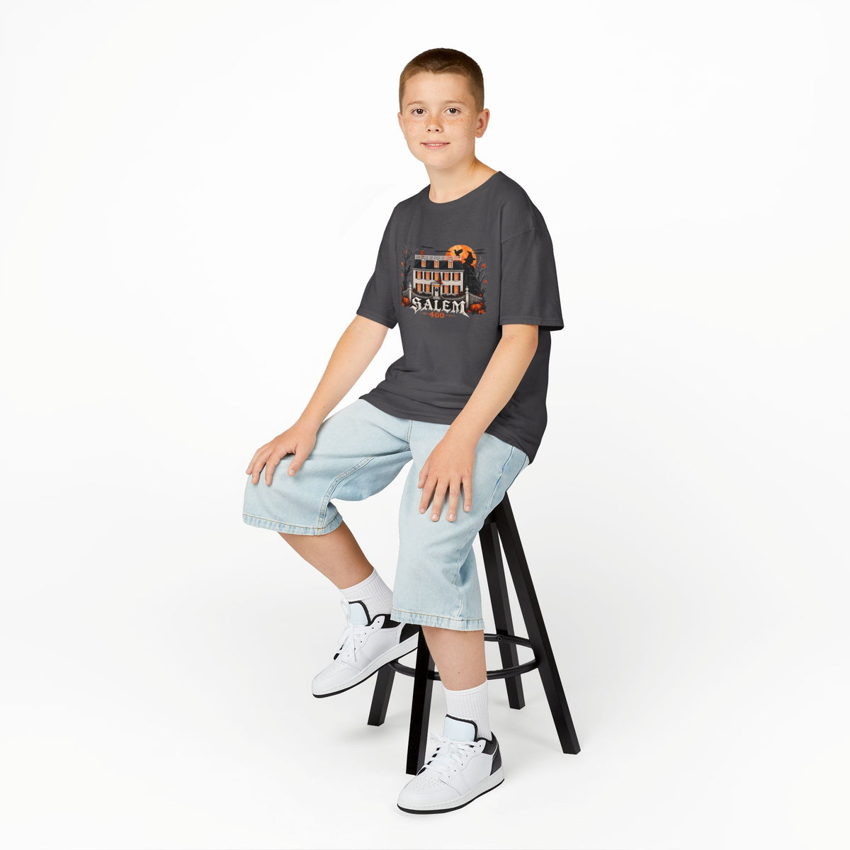 Salem 400 Ropes Mansion - Kids Heavy Cotton™ Tee