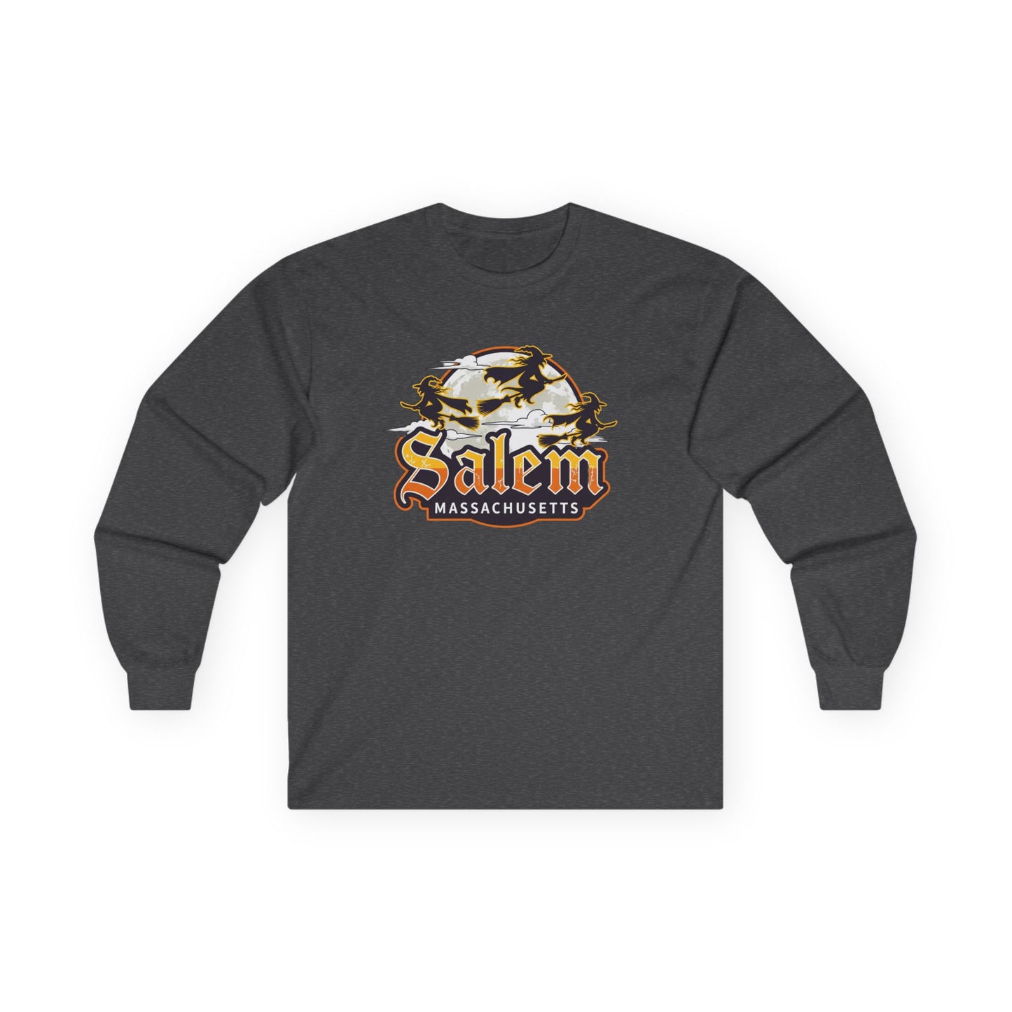 Salem Logo Long Sleeve Tee (Mult Colors)